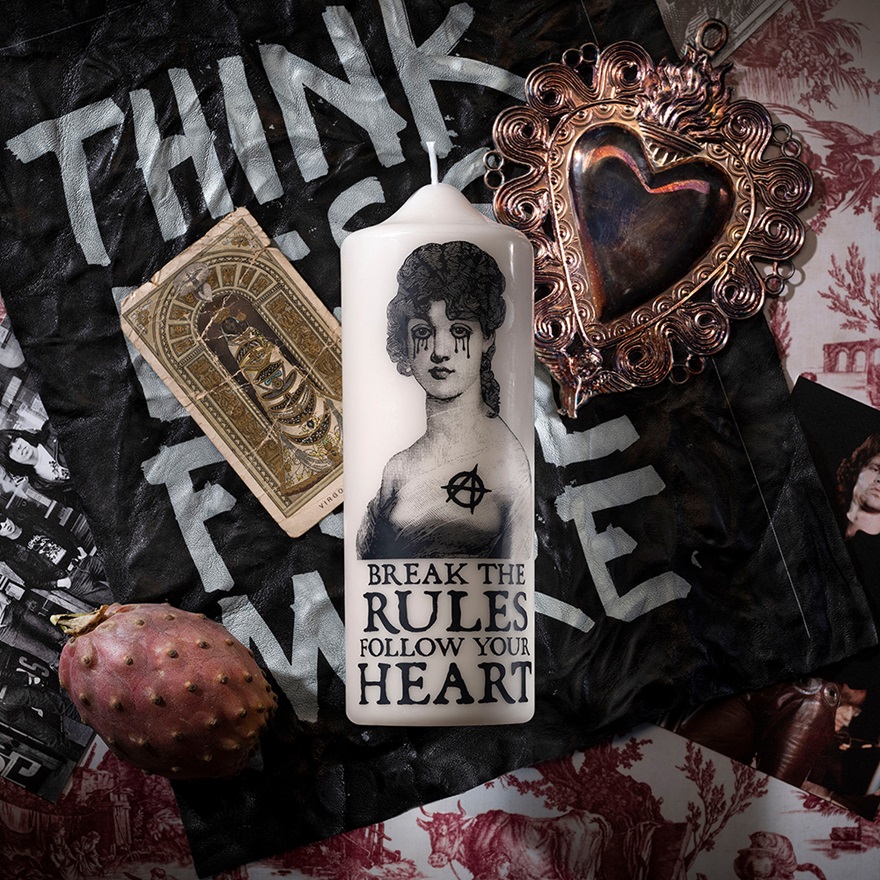 Break The Rules Candle Image 3